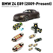 Светодиодные интерьерные огни для BMW z4 E89 2009 + 7 шт. светодиодные лампы для автомобилей, комплект освещения, автомобильные лампы Canbus, без ошибок 2024 - купить недорого