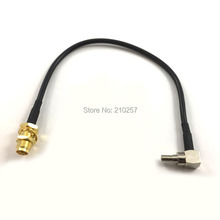 Коннектор гнездовой Crc9-Rp-Sma, 1 шт., RG174, 15 см, кабель для модема Huawei 4G 2024 - купить недорого