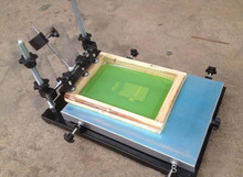 Tamaño de la máquina de impresión de pantalla, marco de aluminio, prensa de pantalla, 1-1, 240x300mm 2024 - compra barato