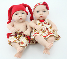 Colección NPK de 28CM para niñas, muñecos recién nacidos de vinilo de silicona, con ropa, regalo de cumpleaños 2024 - compra barato