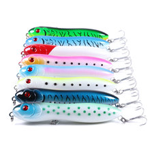 8PCS Topwater Fishing Lure 10CM 16G Floating Pencil Bait Snake Head Hard Bait Crankbait Bass Pike Wobbler 2024 - buy cheap