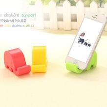 New Design 2 Pieces/lot  Universal Mobile Phone Holder Stand Cute Elephant Tablet Support Car Style Smartphone Holder 2024 - buy cheap