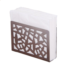 Toallero de papel creativo de acero inoxidable, soporte para papel de cocina, servilletas para hoteles, soporte Vertical Simple y creativo 2024 - compra barato