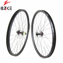 Bzke rodas de carbono 29 novatec boost hubs 27.4mm largura 23mm altura carbono mtb rodado 29er mountain bike rodas 110*15 148*12 2024 - compre barato