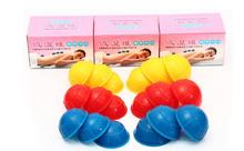 12 pcs Absorbent silicone acupuncture massage cup dehumidification cupping set 2024 - buy cheap