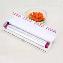 Food Plastic Cling Wrap Dispenser Preservative Film Cutter Kitchen Tool Accessories Cooking Tools 2024 - buy cheap