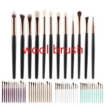 Professional 12 Style Make Up Brushes Powder Brush Foundation Eyeshadow Eyebrow Eyeliner Eye Lip Makeup Brushes Beauty Tools 2024 - buy cheap