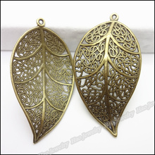 18pcs Vintage Charms Leaf  Pendant Antique bronze Fit Bracelets Necklace DIY Metal Jewelry Making 2024 - buy cheap