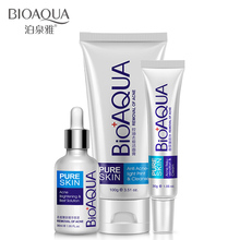 Bioaqua 3 pekins/sets cuidados com a cara reparação acne cicatriz creme acne anti essência cuidados com a pele profunda produto limpo 2024 - compre barato