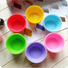 12Pcs/lot Cupcake Liners Silicone Bakeware Cake Molds Cup Cake Pan Muffin Baking Mold 2024 - buy cheap
