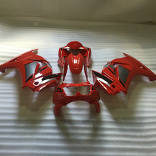 Kit de inyección de molde de carenado para KAWASAKI Ninja, juego de carenados rojo y caliente para KAWASAKI ZX250R 08 09 10 12 ZX 250R EX250 2008 2012, incluye regalos VX44 2024 - compra barato