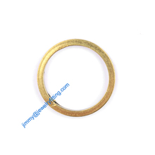 2000 PCS Raw Brass Circle 15*1.2*1.2mm  copper Rings fashion jewelry findings jewelry Connectors Quoit 2024 - buy cheap
