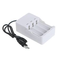 New 1.2V Universal Intelligent 3-Slot AA/AAA Ni-MH Ni-Cd Battery Charger USB Plug 2024 - buy cheap