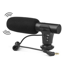 Профессиональный микрофон для камеры VLOG для съемки интервью цифровой микрофон для видеозаписи для камеры Nikon Canon DSLR 2024 - купить недорого