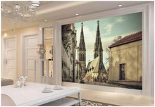 Papel tapiz fotográfico 3d para pared, mural personalizado en un minarete de Notre Dame de París, Francia, decoración del hogar, papel tapiz para sala de estar, paredes 3 d 2024 - compra barato