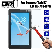 Película protetora de tela para tablet, vidro temperado, para lenovo tab e7 7.0 tb-7104f tb-7104 7104 flash 2024 - compre barato