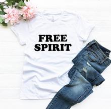 Free Spirit Women tshirt Cotton Casual Hipster Funny t-shirt Gift Lady Yong Girl Top Tee 90s Drop Ship ZY-342 2024 - buy cheap