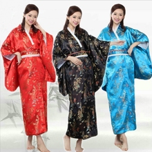 Japanese kimono traditional dress kimonos woman 2019 obi haori geisha costume traditional japanese kimonos cosplay AA4222 2024 - buy cheap