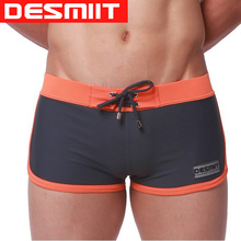 Desmiit-maiô masculino respirável, roupa de banho para homens, sunga, maiô de praia 2024 - compre barato