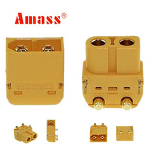 20pairs Amass XT60PW PCB Plug Connector Male Female Bullet Connectors Plugs For RC Lipo Battery 30%Off 2024 - buy cheap