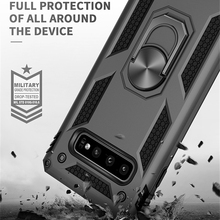 Capa de telefone anti-queda com anel de dedo, proteção híbrida para samsung galaxy s10 5g s8 s9 plus s10e note 10 pro note 9 note8 2024 - compre barato