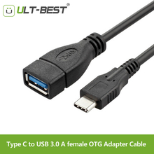 ULT-Cable adaptador USB 3,1 tipo C a USB 3,0, convertidor OTG USB-C para Xiaomi 4C mi5 Nexus 5X 6P Huawei P9 Letv Max 2024 - compra barato
