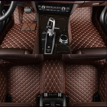 Alfombrillas de cuero Flash mat para coche, para Mitsubishi Pajero ASX Lancer SPORT EX Zinger FORTIS Outlander Grandis Galant, estilo de coche 2024 - compra barato
