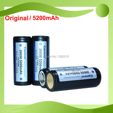 Free shipping!!8PCS/LOT original Keeppower 3.7V 26650 ICR26650 5200mAh Protected Large Capacity Battery 2024 - buy cheap