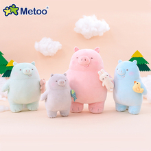 Stuffed Toys For Girls Baby Metoo Cute Doll Soft Cartoon Animals Kawaii Sweet Plush Pig For Kid Children Christmas Birthday Gift 2024 - buy cheap