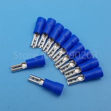 1000Pcs Blue 2.8mm FDD2-110 14-16 AWG Female Spade Insulated Quick Disconnect Wire Crimp Terminals Connector 2024 - buy cheap