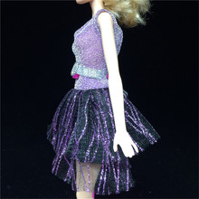 Vestido de muñeca hecho a mano para fiesta, conjunto de ropa 2024 - compra barato