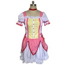 2019 Puella Magi Madoka Magica Magical Girl Kaname Madoka Cosplay Costume Short Ball Dress With Bowknots Cosplay Costume 2024 - buy cheap