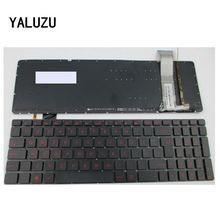 YALUZU UK Laptop Keyboard for ASUS GL551 GL551J GL551JK GL551JM GL551JW N551 G551 GL552 GL552J GL552JX GL552V GL552VL Backlight 2024 - buy cheap