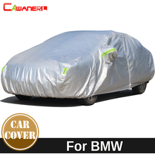 Cawanerl Thicken Cotton Car Cover Sun Shade Anti-UV Snow Hail Rain Protection Waterproof Auto Cover For BMW 3 Series E30 E36 E46 2024 - buy cheap