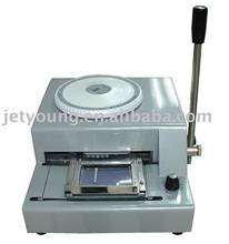 JETYOUNG PVC Card Manual Letterpress Machine / Letter Punch Machine 2024 - купить недорого