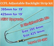 20PCS 19'' 395mm 20PCS 425mm 19" Adjustable brightness led backlight strip kit,Update 19inch LCD ccfl panel to LED backlight 2024 - buy cheap