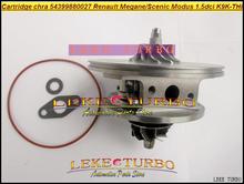 Турбокартридж CHRA KP39 54399880027 54399700027 8200204572 8200578315 для Renault Kangoo Megane 2 Scenic II Modus K9K THP л 2024 - купить недорого