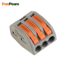10 Pcs PCT-218 PCT-213 Universal compact wire wiring connector conductor terminal block with lever connector 2024 - buy cheap