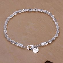 Free shipping jewelry silver plated jewelry bracelet fine fashion bracelet top quality wholesale and retail SMTH207 2024 - buy cheap
