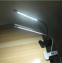 Touch Dimmable Flexible USB LED Eye-care Reading Light Adjustable LED Solid Clip Desk Lamp for Laptop Bedroom Study Lighting 2024 - buy cheap