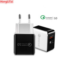 Cargador USB Universal QC3.0 enchufe UE/EE. UU. 18 W cargador rápido 3,0 adaptador de pared cargador de teléfono móvil para iPhone Samsung Xiaomi 2024 - compra barato