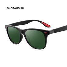 BRAND DESIGN Classic Polarized Sunglasses Men Women Driving Square Frame Sun Glasses Male Goggle UV400 Gafas De Sol 2024 - buy cheap