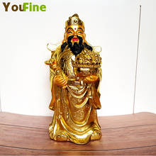 Bronze Fortuna pure copper Feng Shui lucky god Buddha image attracts money and displays Feng Shui decorative Buddhist supplies 2024 - buy cheap