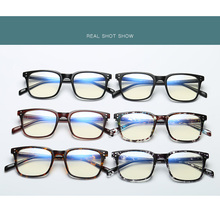 2018 New Popular Computer Glasses Frame Women Men Anti-blue Radiation Protection Flat Mirror Square Myopia Frame Read Eyeglasses 2024 - buy cheap