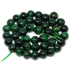Natural stone green yellow red tiger eyes 4mm 6mm 8mm 10mm 12mm charms round loose beads diy fashion jewelry making B1030 2024 - buy cheap