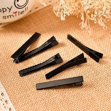 20 unids/lote de pinzas para el pelo de boda, joyería para el cabello de color negro de 3,2/3,5/4,5/5,5/6,5/7,5 cm, accesorios y componentes para hacer joyas DIY 2024 - compra barato