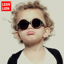 Leonlion 2021 nova redonda crianças óculos de sol doces cor miúdo vintage personalidade bebê rosa adorável óculos quadros 2024 - compre barato
