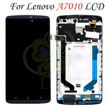 for Lenovo A7010 LCD Screen Display with frame Touch Panel Digitizer Assembly Repalcement Parts for Lenovo K4 Note LCD 2024 - buy cheap