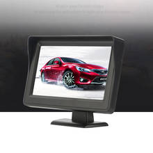 Автомобильные мониторы 4,3 дюймов HD автомобильный монитор заднего вида резервирующий цифровой жк-экран для автомобиля 2024 - купить недорого