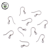 pandahall 200pcs 304 Stainless Steel Earring Hooks for Jewelry Findings DIY Earring Making 3 Colors 14x17x2mm Hole:2mm Pin:0.8mm 2024 - buy cheap